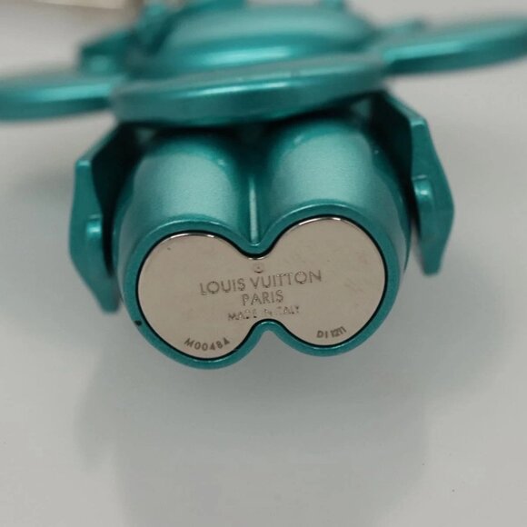 LOUIS VUITTON Vivienne Bijoux Sac Charm metal Light Blue M00484 LV Auth - Picture 13 of 16